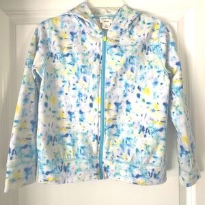 Crewcuts Activewear Girls Jacket Zip Up Hoodie Size Small